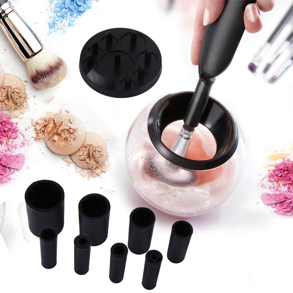 Datering Electric Makeup Brush Cleaner Machine – TweezerCo