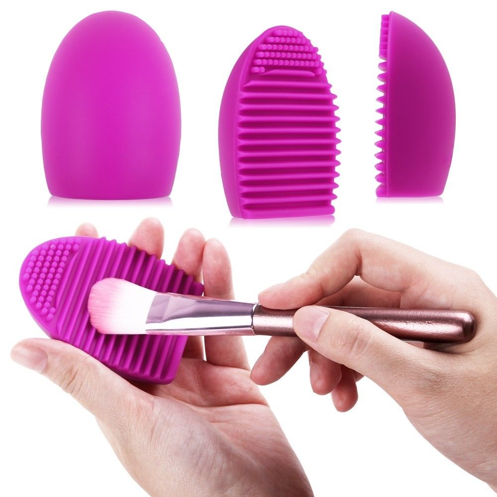 Silica Gel Wash Egg 1pc Make-Up Brush Cleaner Make-Up Tool Powder