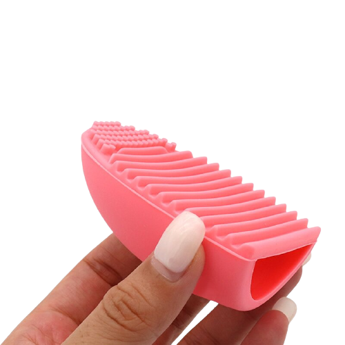 Makeup Brush Egg Cleaner washer Glove Egg Scrubber Cosmetic Cleaning 2pcs